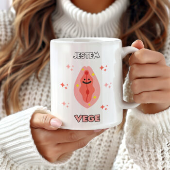 Śmieszny Kubek - Jestem Vege
