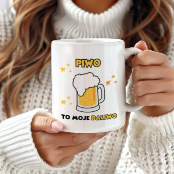 Personalizowany Kubek - Piwo to moje Paliwo