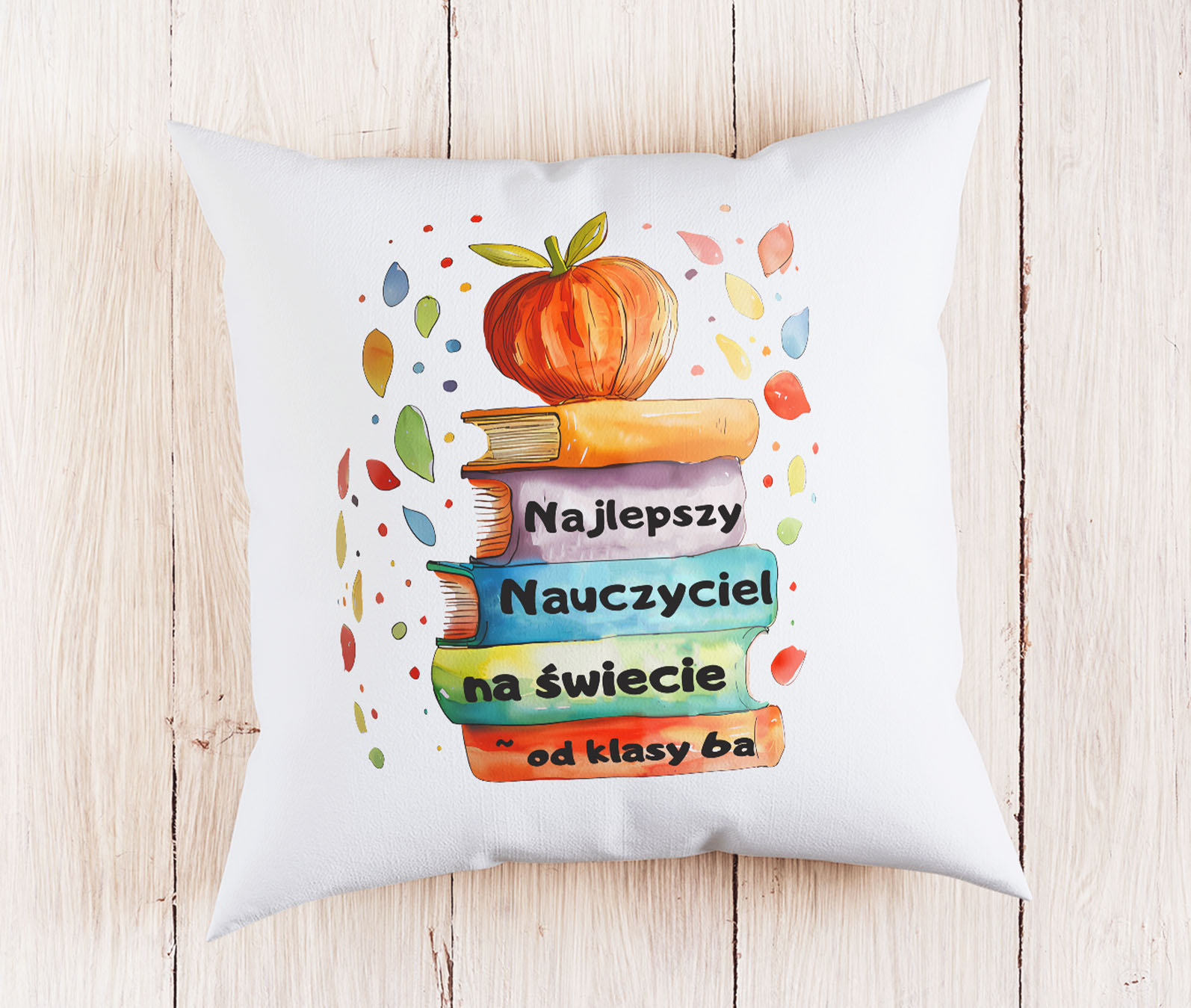 wzór 2 Rare Moments Poduszka najlepszy nauczyciel 1 1