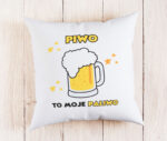 wzorRare Moments Poduszka piwo to moje paliwo 1