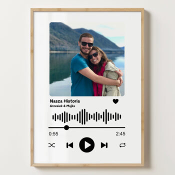 Personalizowany Plakat Muzyczny 2