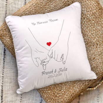 Personalizowana Poduszka - Na Zawsze Razem