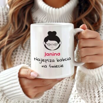 Personalizowany Kubek - Najlepsza Babcia na Świecie