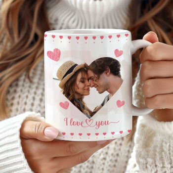 Personalizowany Kubek ze Zdjęciem - Walentynki 2