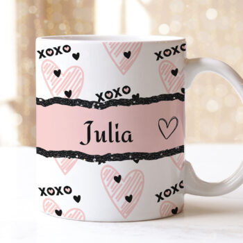 Personalizowany Kubek z Imieniem - Walentynki 2