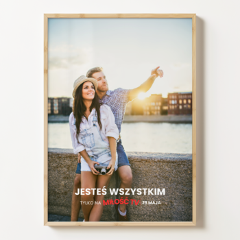 Personalizowany Plakat Dla Par - Jesteś Wszystkim