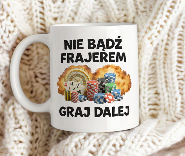 Kubek Mem – "Nie bądź frajerem. Graj dalej."