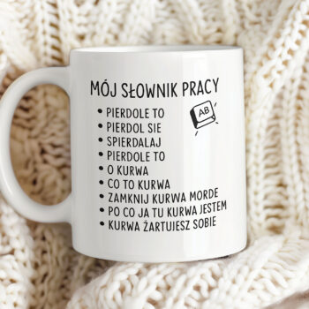 Kubek Mem – "Mój słownik pracy"